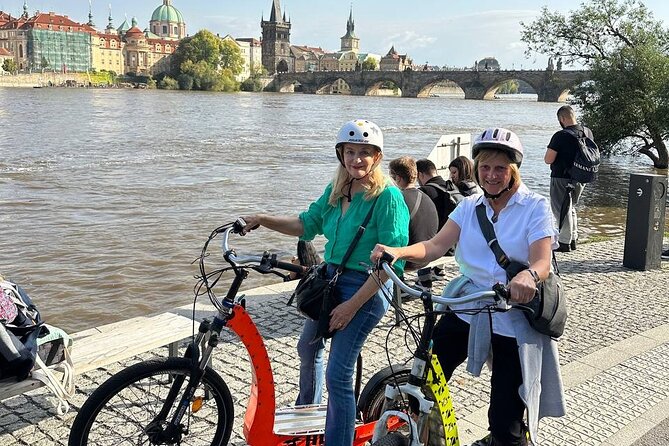 The Highlights of Prague on eBike or electric Scooter - Kampa Island and the Lennon Wall
