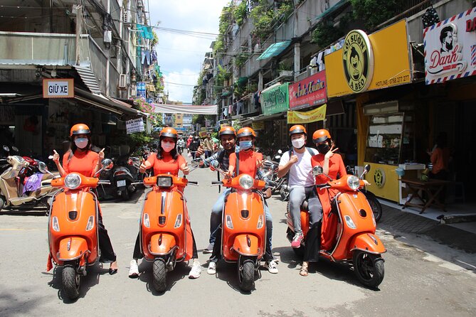The Insider's Saigon With Female Ao Dai Riders Vespa 4,5 Hours - Thu Thiem Tunnel and the final city view