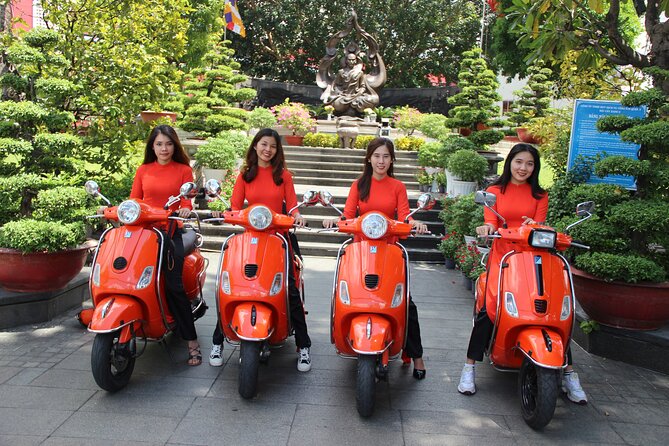The Insider's Saigon With Female Ao Dai Riders Vespa 4,5 Hours - Lunch turns the ride into a half-day plan