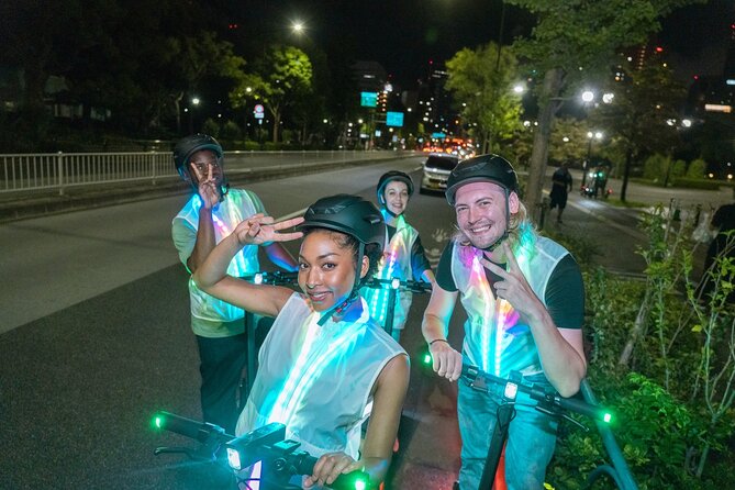 Tokyo: E-scooter Experience in Shibuya with Iconic Photos - Getting started at Mita