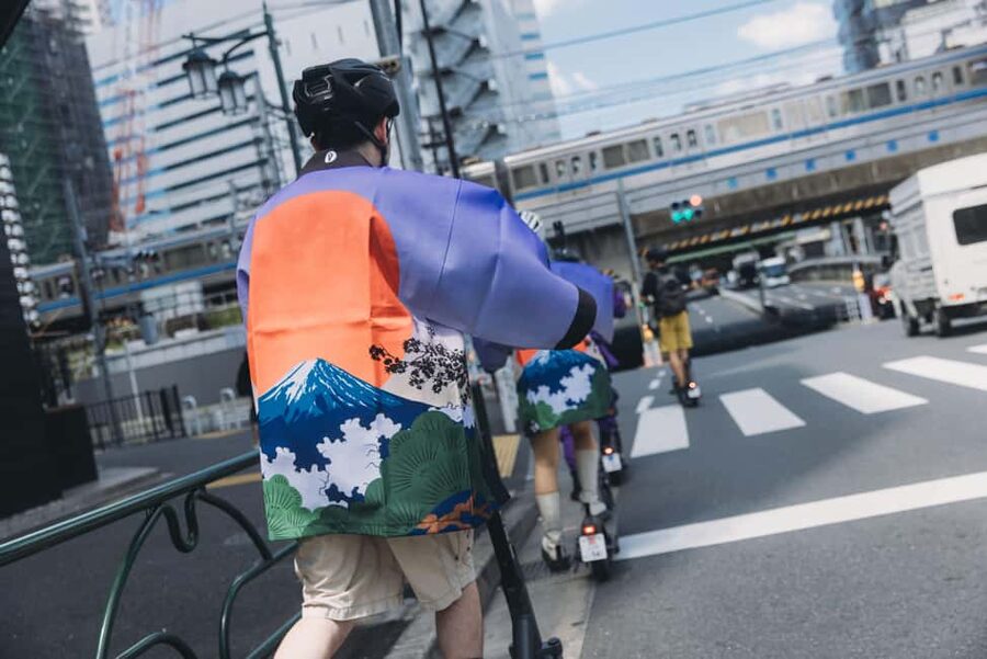 Tokyo: Ninja E-Scooter Tour with English Speaking Guide - Key points to know before booking