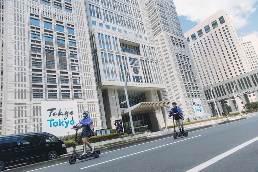 Tokyo: Ninja E-Scooter Tour with English Speaking Guide - Photos and videos are part of the deal