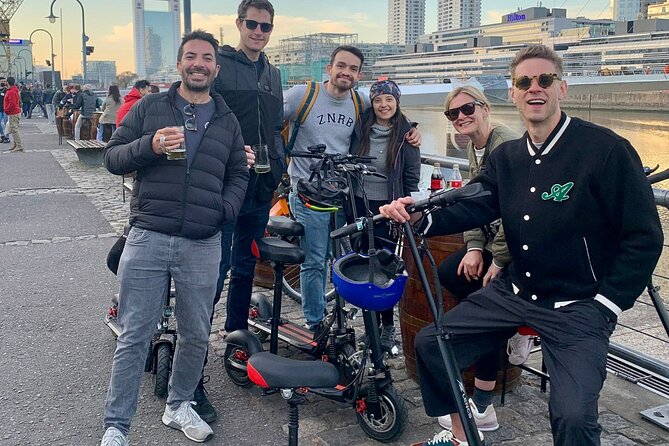 Tour Buenos Aires in one day on Electric Scooters - The Obelisco, the pink government palace, and political Argentina