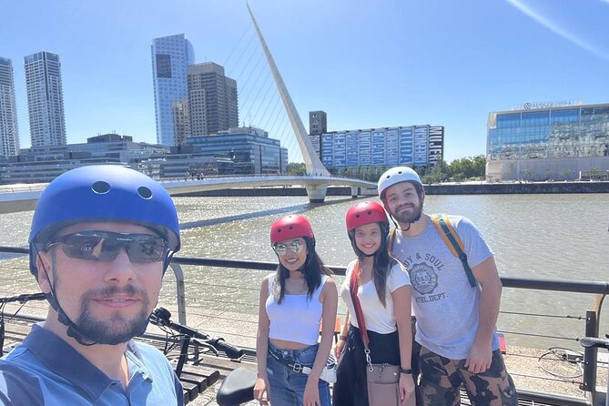 Tour Buenos Aires in one day on Electric Scooters - The university, Floralis Generica, and Recoleta
