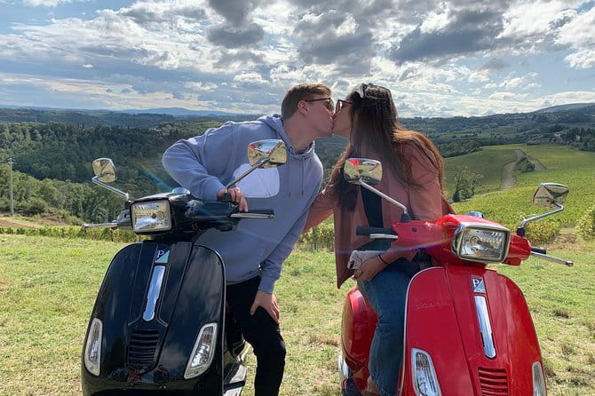 Tuscany Vespa Tour from Florence with Wine Tasting - A long lunch at a local winery