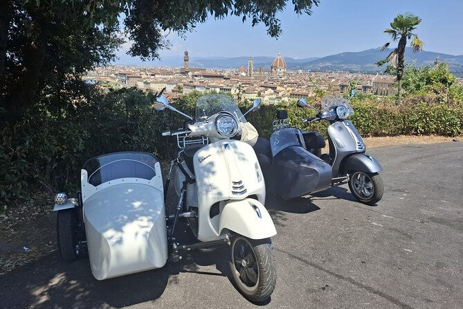 Unforgettable 1.5-Hour Private Vespa Sidecar Tour of Florence - Safety, comfort, and the sidecar setup