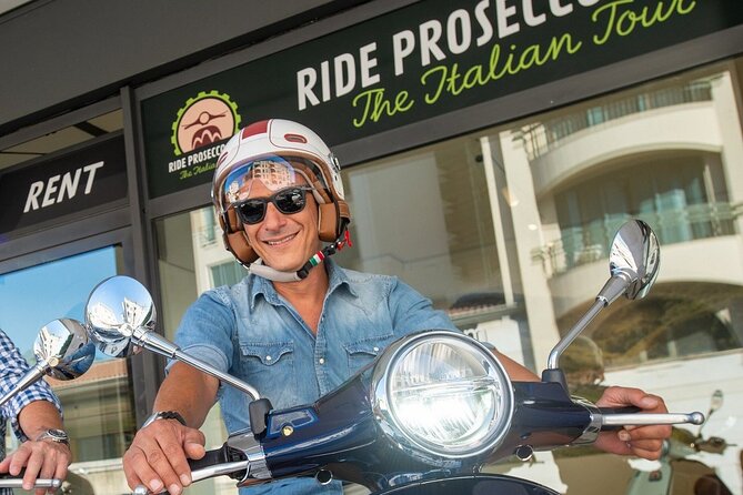 Vespa 125 rental to explore the UNESCO Hills - Starting in Conegliano with a Vespa