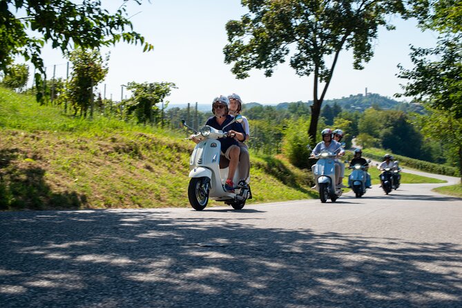 Vespa 125 rental to explore the UNESCO Hills - A slow route through the UNESCO Hills