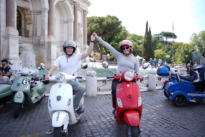 Vespa Experience in Rome– We Pick You Up Directly from Your Hotel - What the professional photography adds