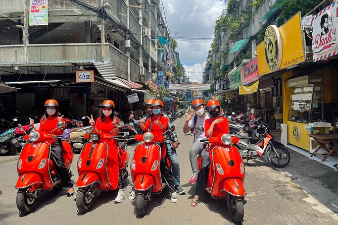 Vespa Female Ao Dai riders Night Street Food + See Train Street - Hanoi Opera House and a stop for banh xeo