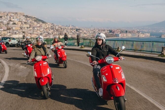 Vespa Panoramic Tour - Parco Virgiliano and the Bay of Naples panorama