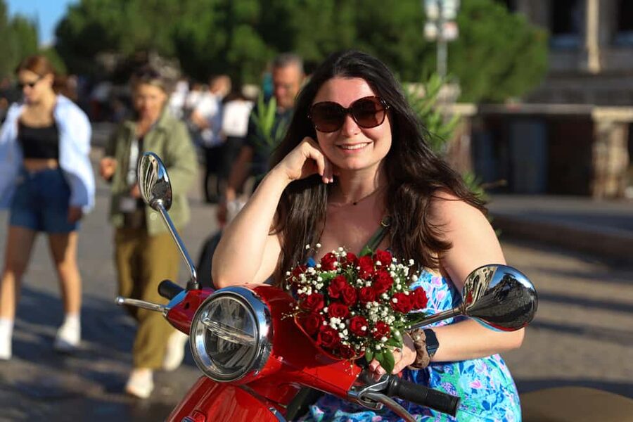 Vespa Rome Photography Tour by Local - Trastevere is seen from the road