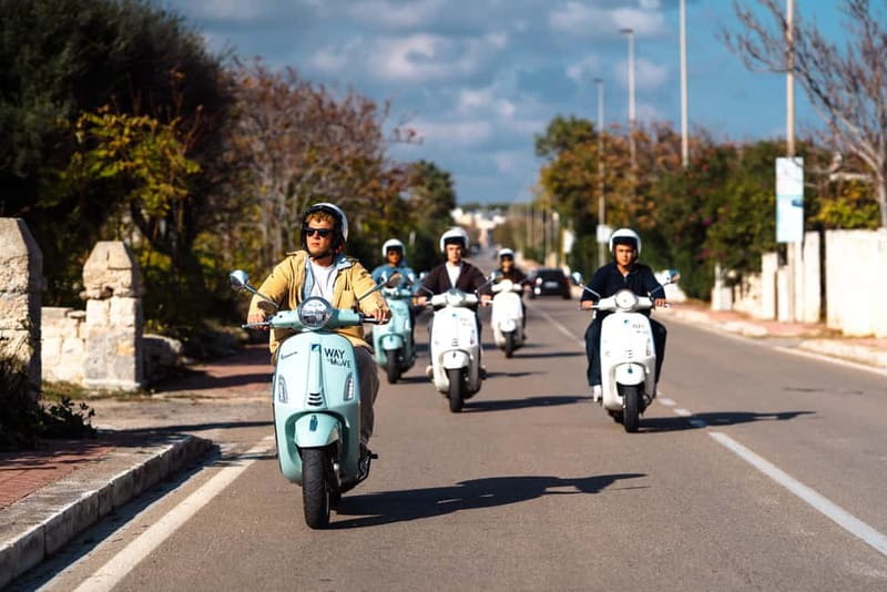 Vespa scenic tour: Trulli and Countryside with tastings in Itria Valley - From Polignano’s cliffs to the Itria Valley