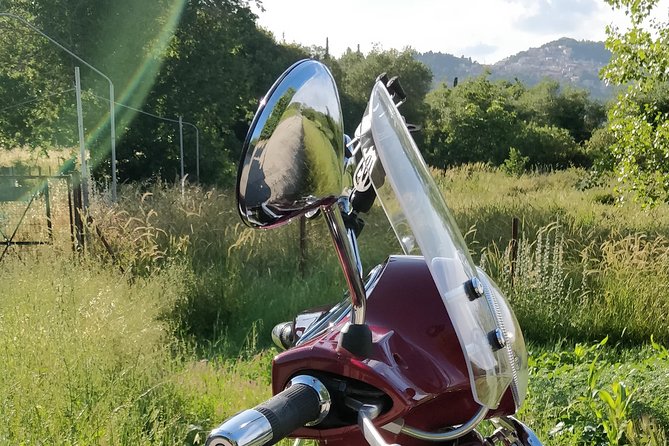 Vespa Scooter Tour "Off the beaten path Local Villages " 3-hour scooter tour - Returning through Corfu Old Town
