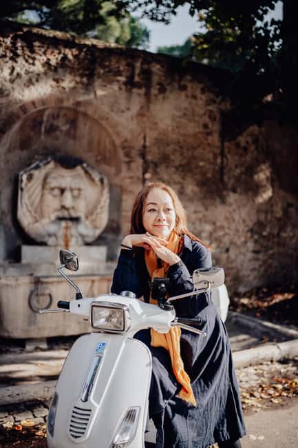 Vespa Scooter Tour "Rome as a Local" - Orange Garden Views From the Aventine