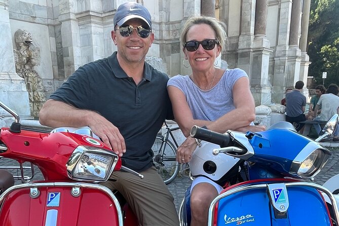Vespa Self Drive Tour in Rome (Experience is a must!!) - Janiculum Hill and Rome from Above