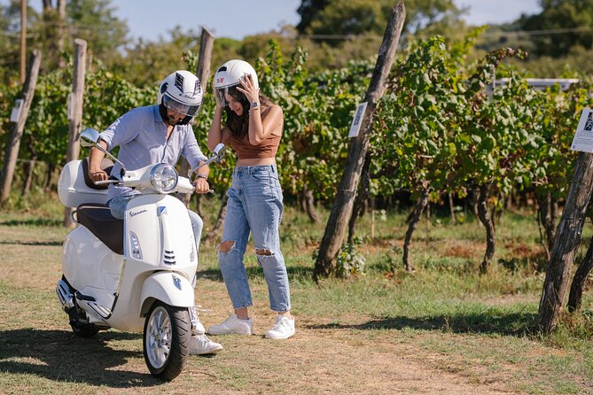 Vespa Self Guided Tour Around Luccas Countryside - Leaving Lucca by Vespa