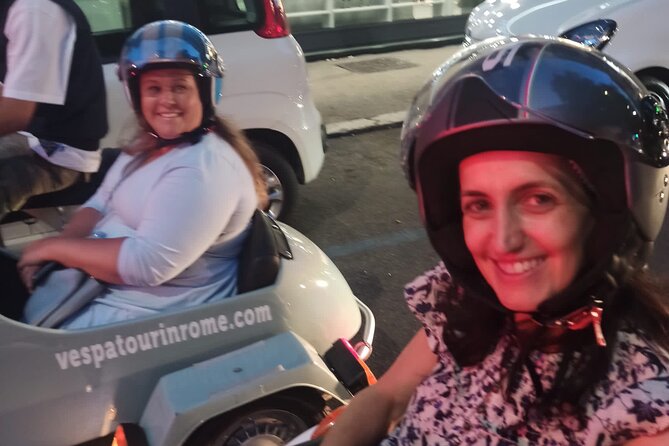 Vespa Sidecar Tour at Day/Night with Pickup - Trastevere for gelato or coffee