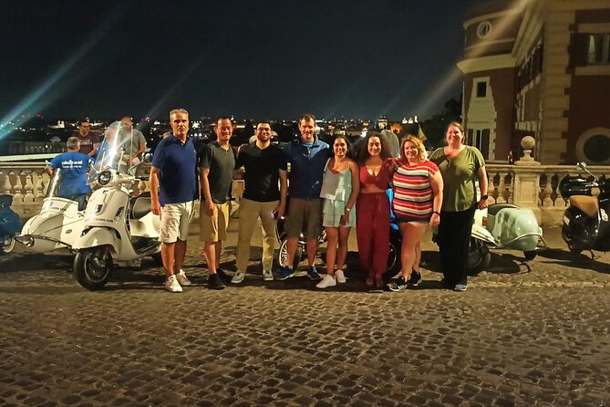 Vespa Sidecar Tour By Night with Pickup - Circus Maximus, Palatine Hill, and the route through Rome
