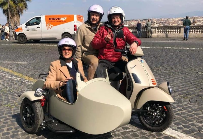 Vespa Sidecar Tour : Express Highlights of Rome - Key points to know before booking