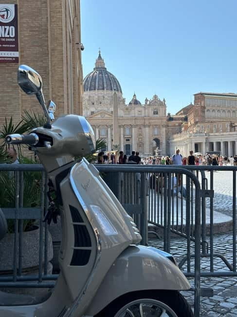 Vespa Sidecar Tour : Express Highlights of Rome - Janiculum Hill gives you the best breathing space