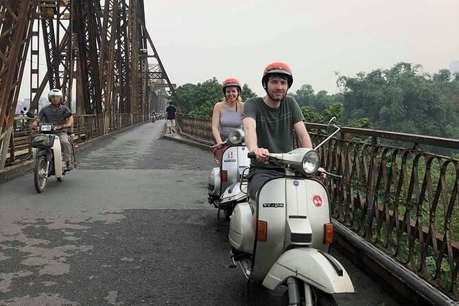 Vespa Tour HANOI BACK STREETS: FOOD+LOCAL LIFE+CULTURE & FUN - The flea market and Nguyen Cong Tru’s old apartments