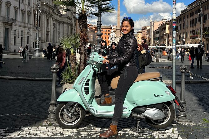 Vespa Tour in Rome Driven by Us with Optional Pick Up - The Aventine brings two memorable views