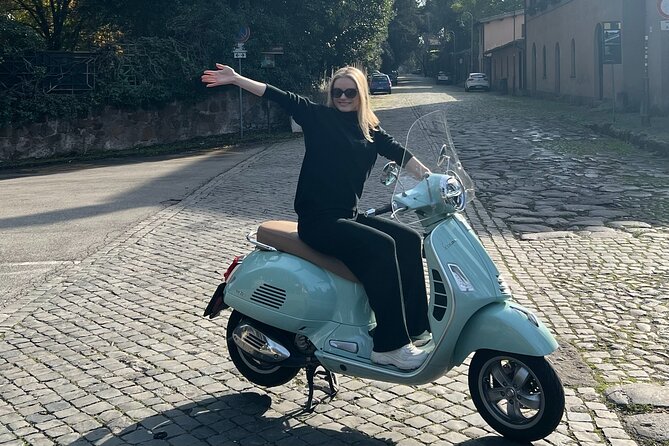 Vespa Tour in Rome Driven by Us with Optional Pick Up - Gianicolo ends the ride with a wide view