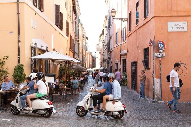 Vespa tour in Rome with Dinner - Key points to know before booking