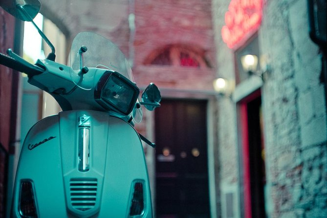 Vespa Tour - The Essence of Rome - Starting near Largo Argentina and the old Roman center