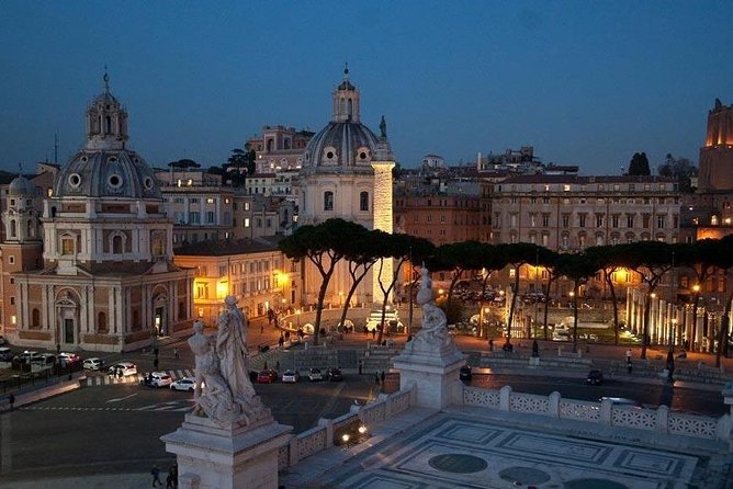 Vespa Tour with driver Rome By Night 3 hours - The Pyramid of Cestius and the Orange Garden