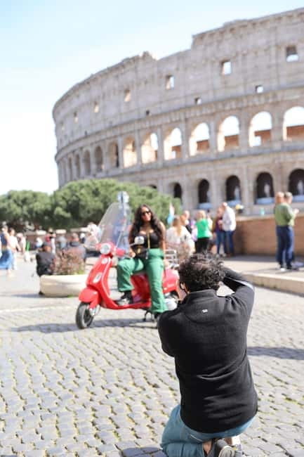 Vespa Tour with Professional Photography in Rome - Gianicolo Terrace saves the best city view for last