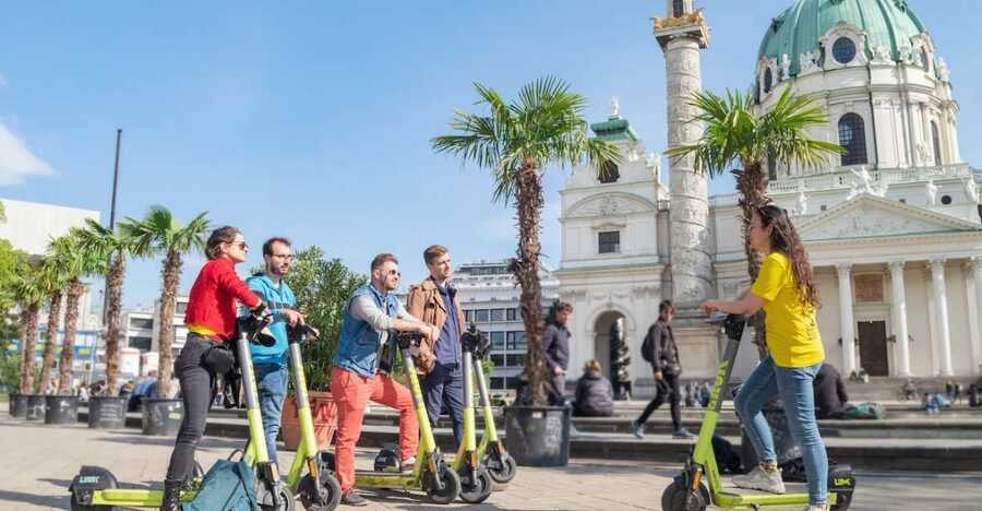 Vienna: Guided Tour by Kick Bike or E-Scooter with a Local - Key points to know before you book