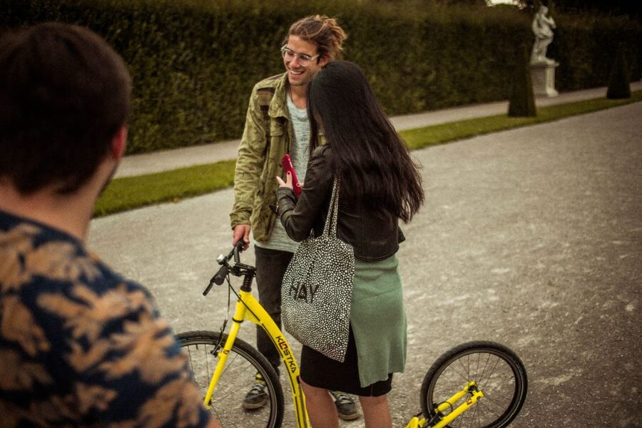 Vienna: Guided Tour by Kick Bike or E-Scooter with a Local - Riding through the hipster district