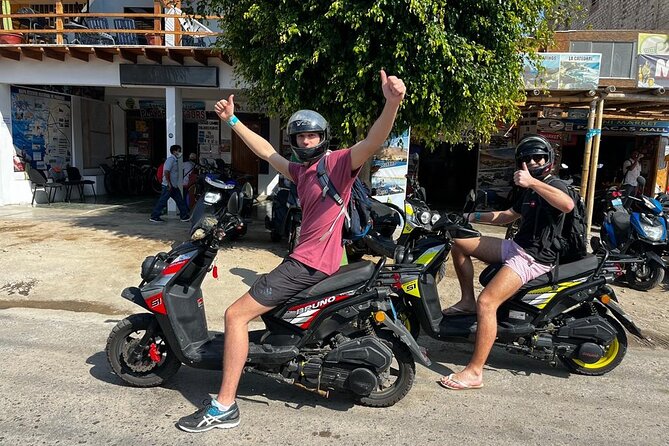 Visit the Paracas National Reserve on a SCOOTER - Riding toward Yumaque and Playa Roja