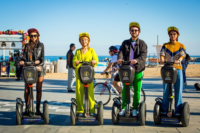 Welcome to Barcelona Segway and eScooter Tour - A second practice moment at Plaça dels Traginers