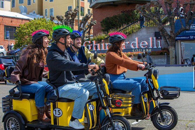 Wharf to Golden Gate Bridge - GoRide Electric Scooter Rentals - How the storytelling improves the ride
