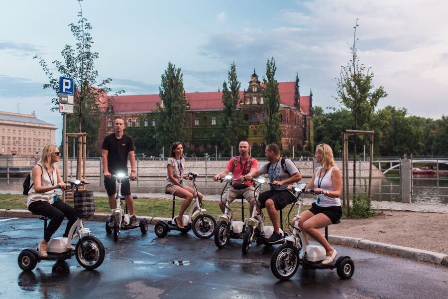 Wroclaw: Grand E-Scooter Tour - Why an electric trike makes sense in Wroclaw